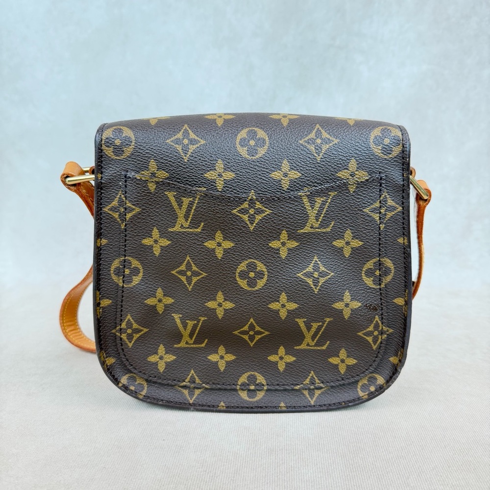 Louis Vuitton Monogram Saint Cloud PM Crossbody Bag Leather Strap - Picture 4 of 17